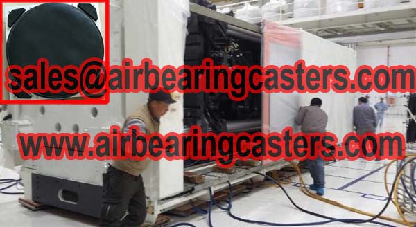 Air casters load moving equipment are simple to operate