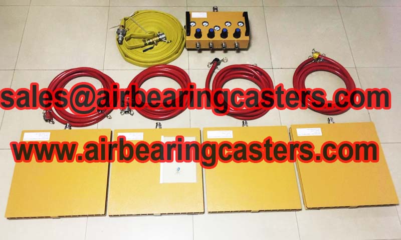 Air bearing kit for composition