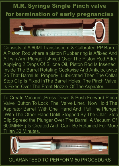 M R SYRINGE