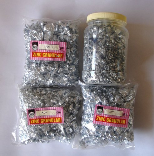 Zinc Granules, 500 gm packing