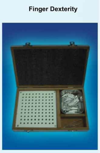 Finger Dexterity Apparatus