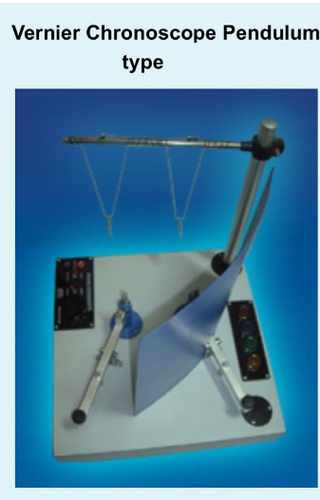 Vernier Chronoscope Pendulum Type