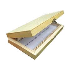 Slide Box Wooden, Alum. Groove