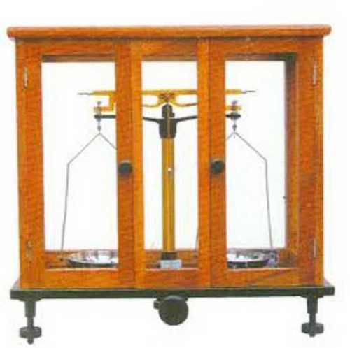 Physical Balance Teak Wood Case