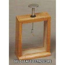 Gold Leaf Electroscope Wooden