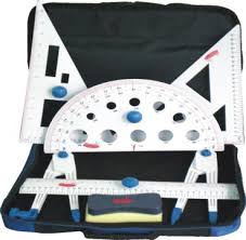 Geometrical Instrument box Plastic