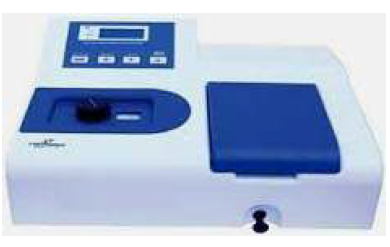 Microprocessor Spectroiphotometer Visible Single Beam