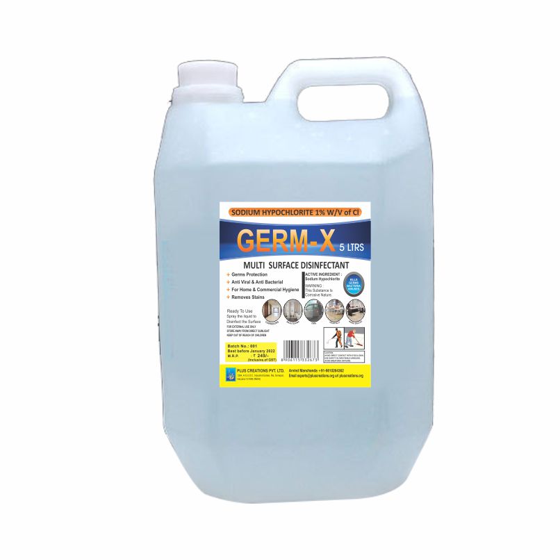 AVAILABLE: GERM-X 5 LITER