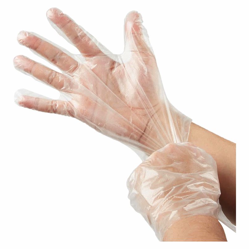 AVAILABLE: POLYETHYLENE GLOVES (100 PCS)  