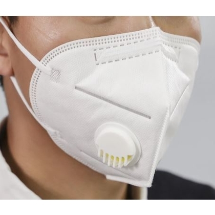 AVAILABLE: KN95 MASK WITH VALVE 2 PCS