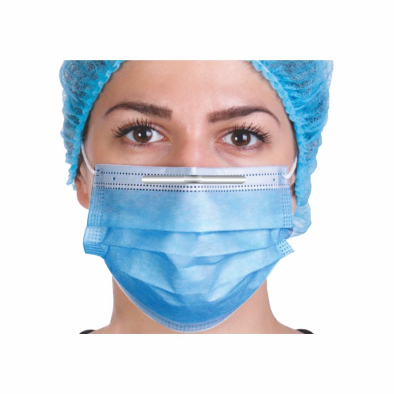 AVAILABLE: FACE MASK WITH NOSE CLIP 25 PCS