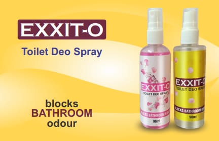 Exxit-O Toilet Deo spray