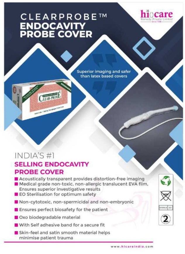 CLEARPROBE™ ENDOCAVITY / TRANSVAGINAL  PROBE COVER