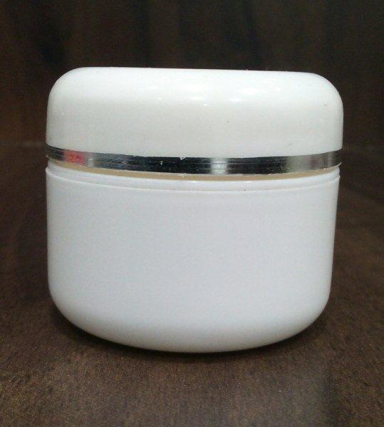 Double wall cream jar