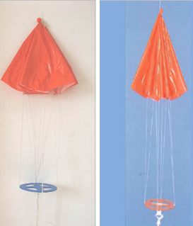 Radiosonde parachute PX-R2