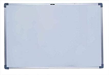 Non magnetic white board