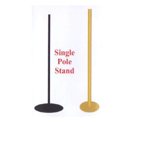 single pole brass stand