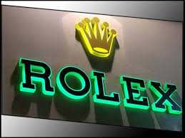 backlit sign with 3D effect
