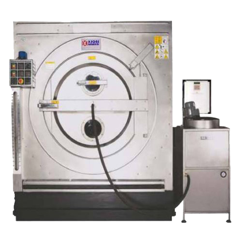 APPAREL PROCESSING MACHINE WITH RESIN SPRAY