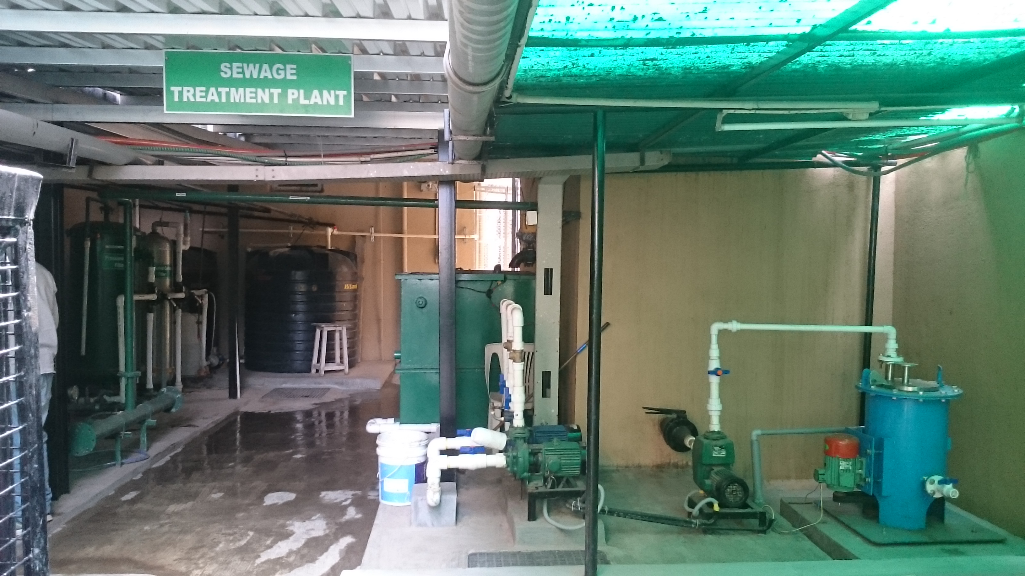 SMALL SEWAGE TREATMENT PLANT-SBR