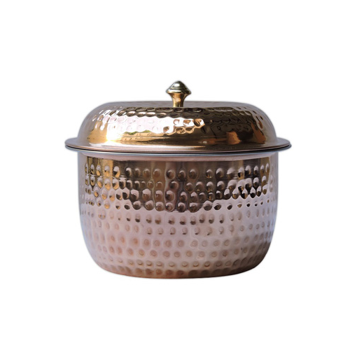 Copper Apple Pot by Laxman Enterprises