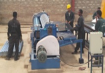 Barrel Type Galvanized Sheet Corrugation Machine