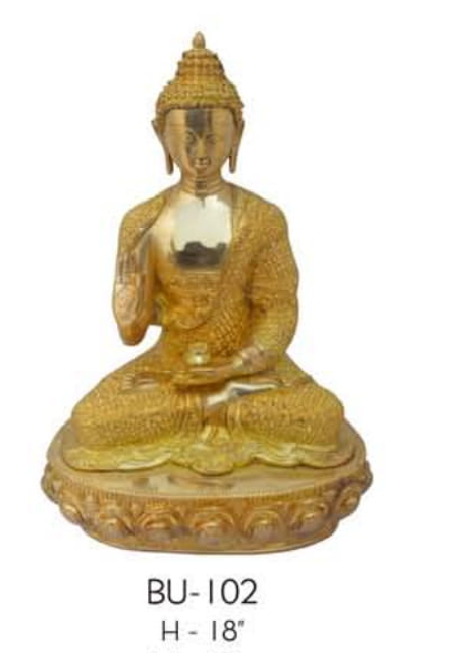Brass Buddha Statue
