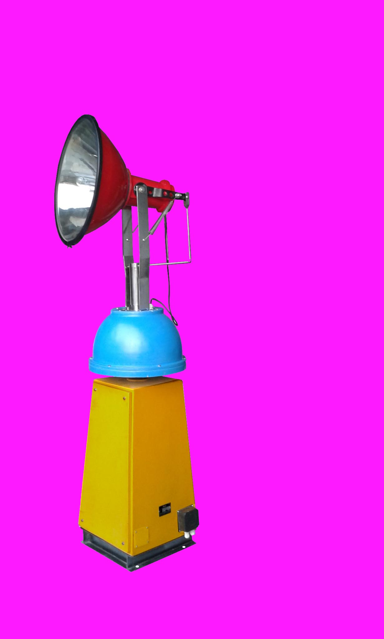 REVOLVING SEARCH LIGHT- MOTOR OPERATED, FULL AUTO.