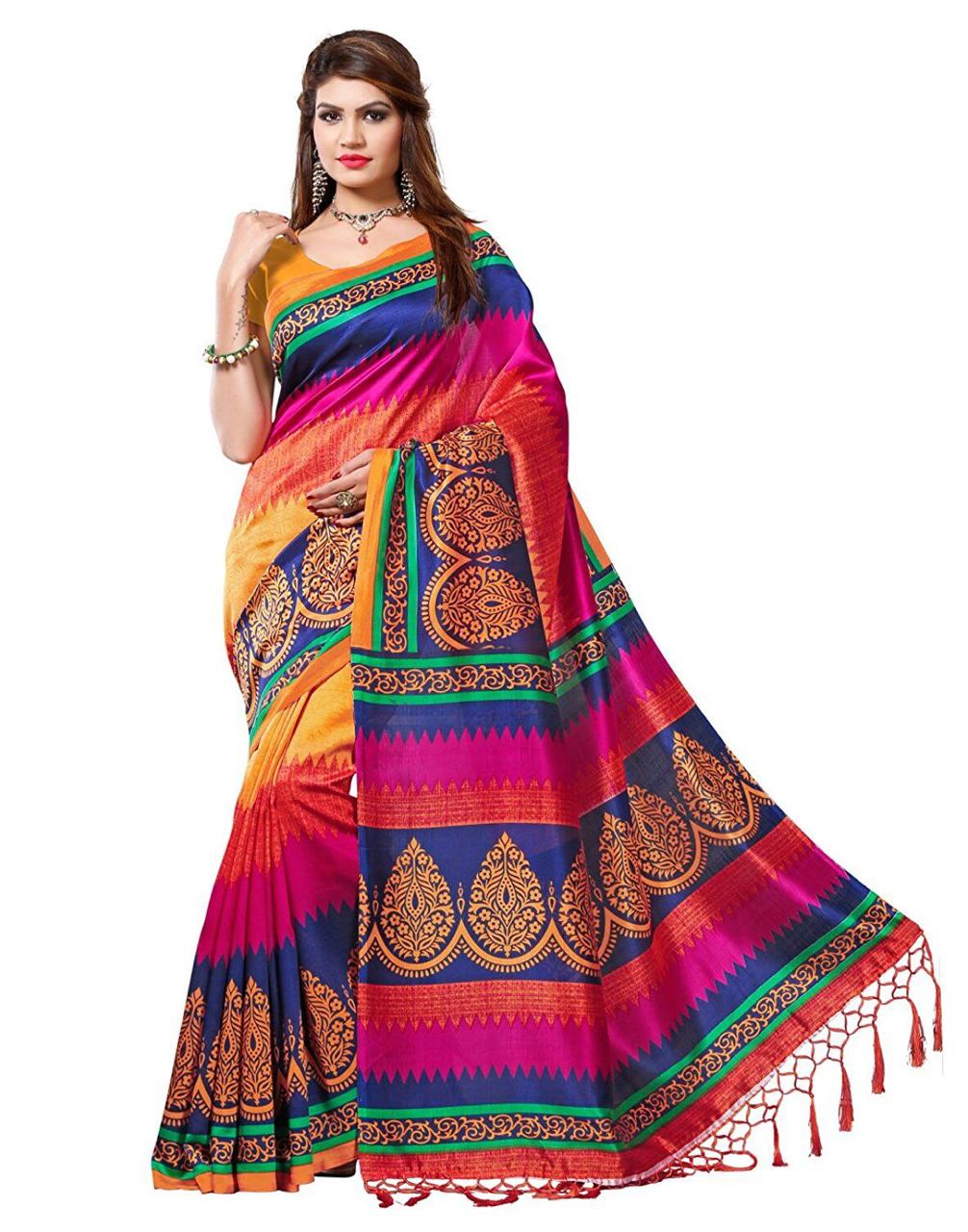 Wedding  Printed Saree For WOmen's