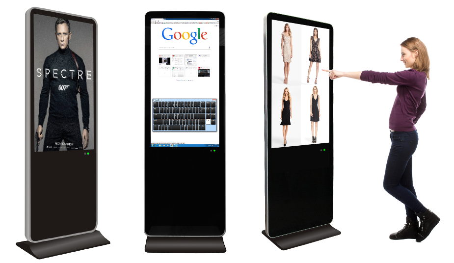 32 inch display digital touch screen kiosk 