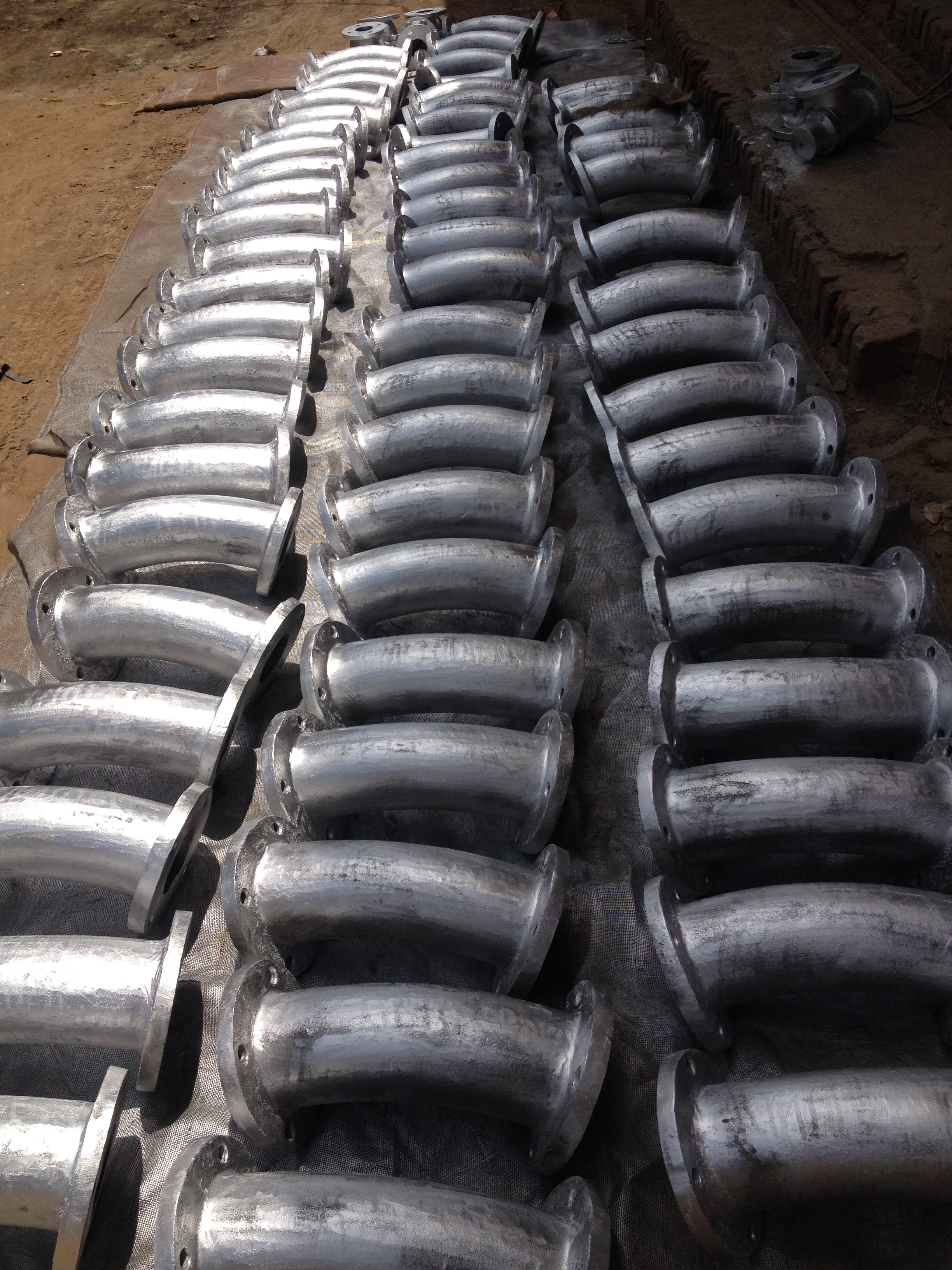 Conveying Line Bend (Alloy Cast Iron & Basalt Lined Bend)