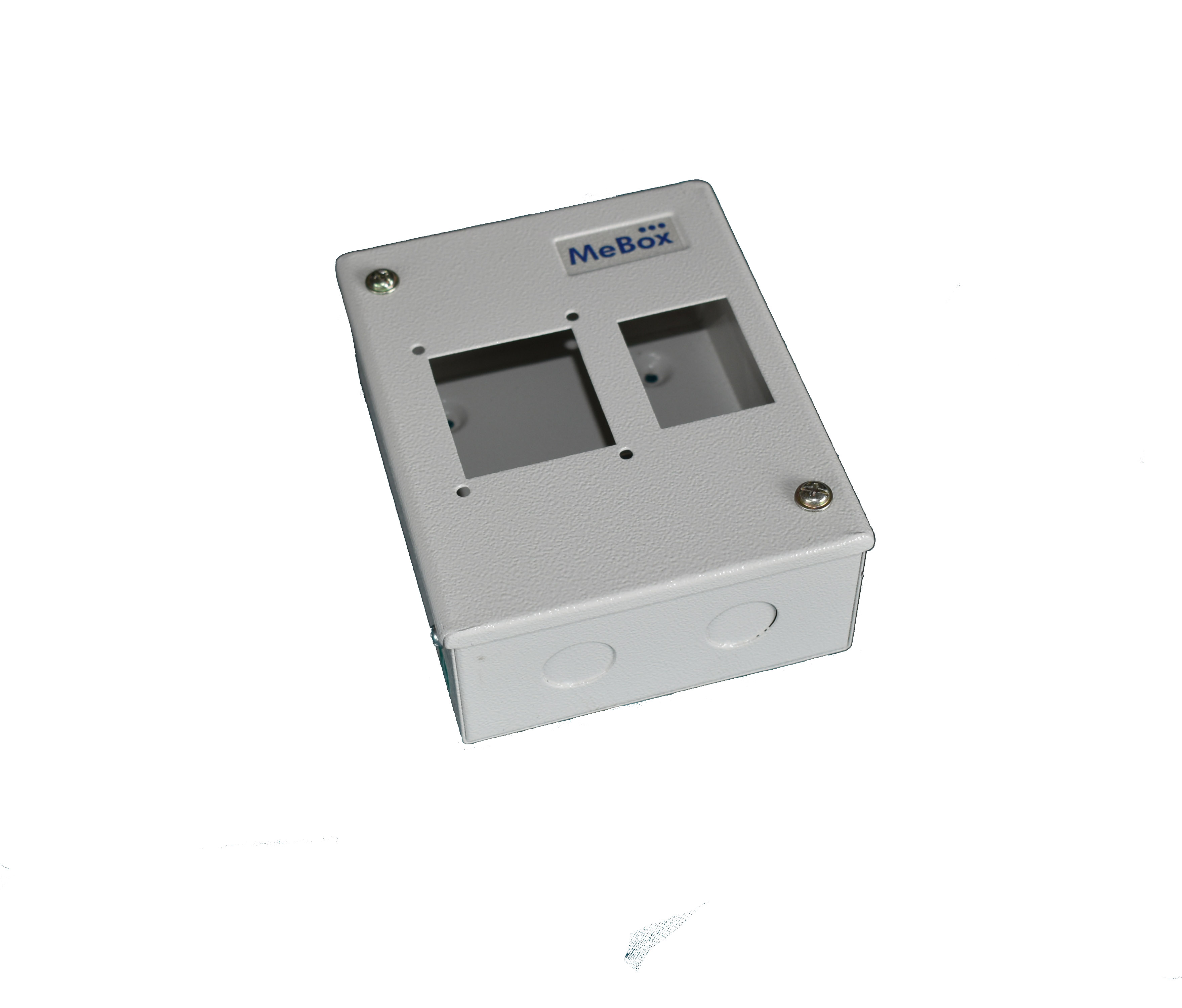 AC 15 Amp. Socket & 2 Pole MCB Metal Box 