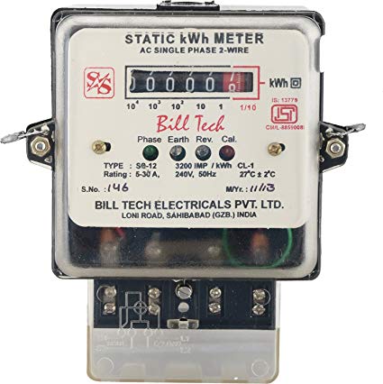 Three Phase 4 Wire Electronic Energy Meter