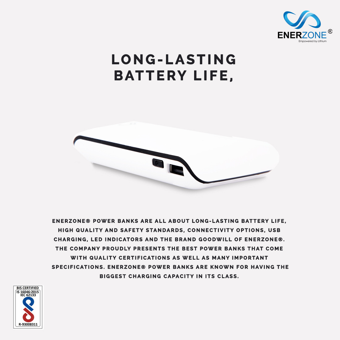 ENERZONE 6000mAh POWERPACK
