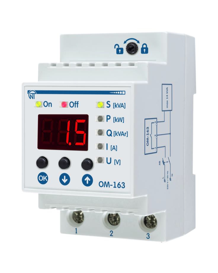 Single Phase Power & Current Monitoring Relay 