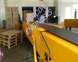 Telescopic Belt conveyor with Hydraulic