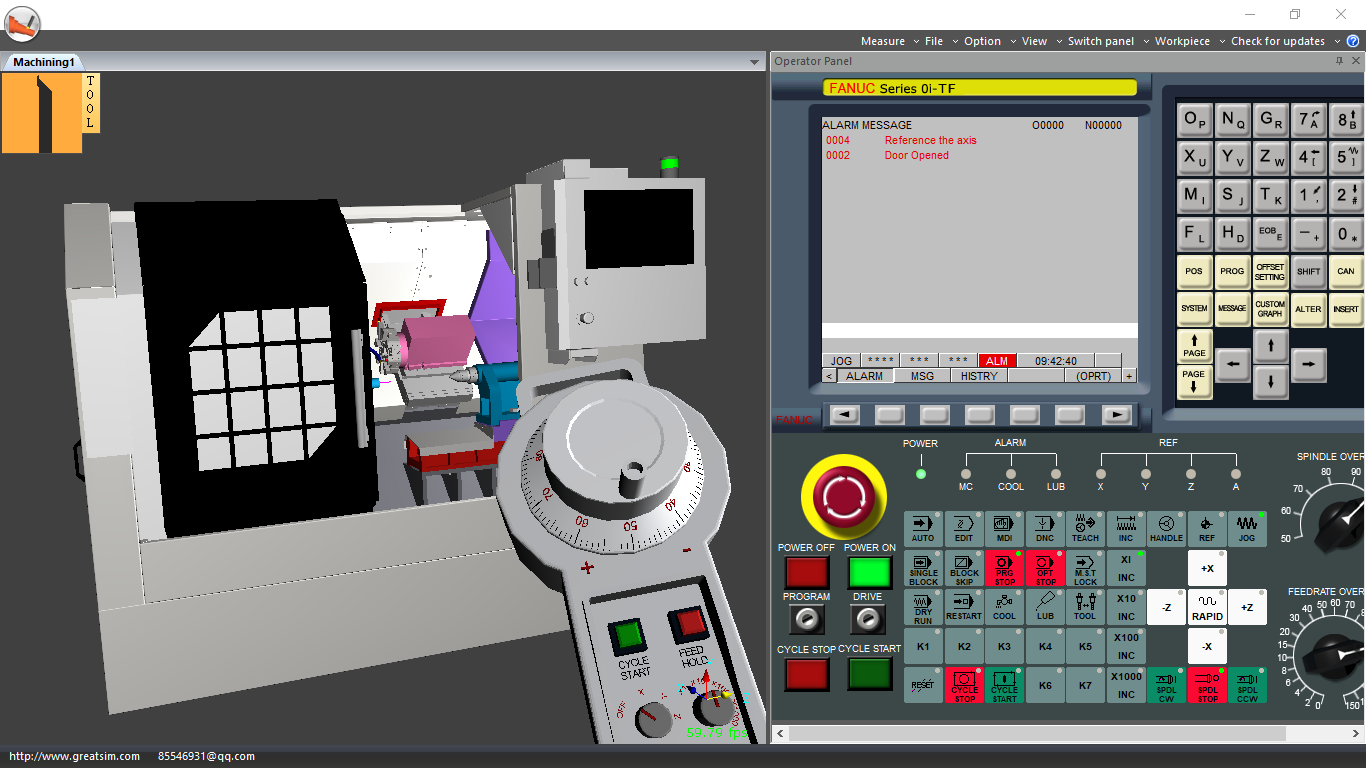 MTAB MACHSIM Virtual CNC Operator Training Software
