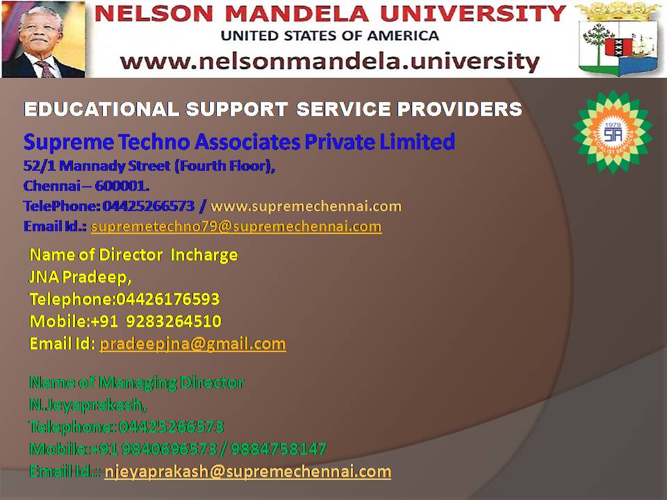 To get Degree / Diploma certificate based on Experience without exam through International University