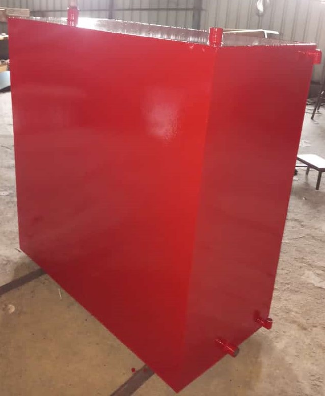 M.S. plate welded Diesel Tank 