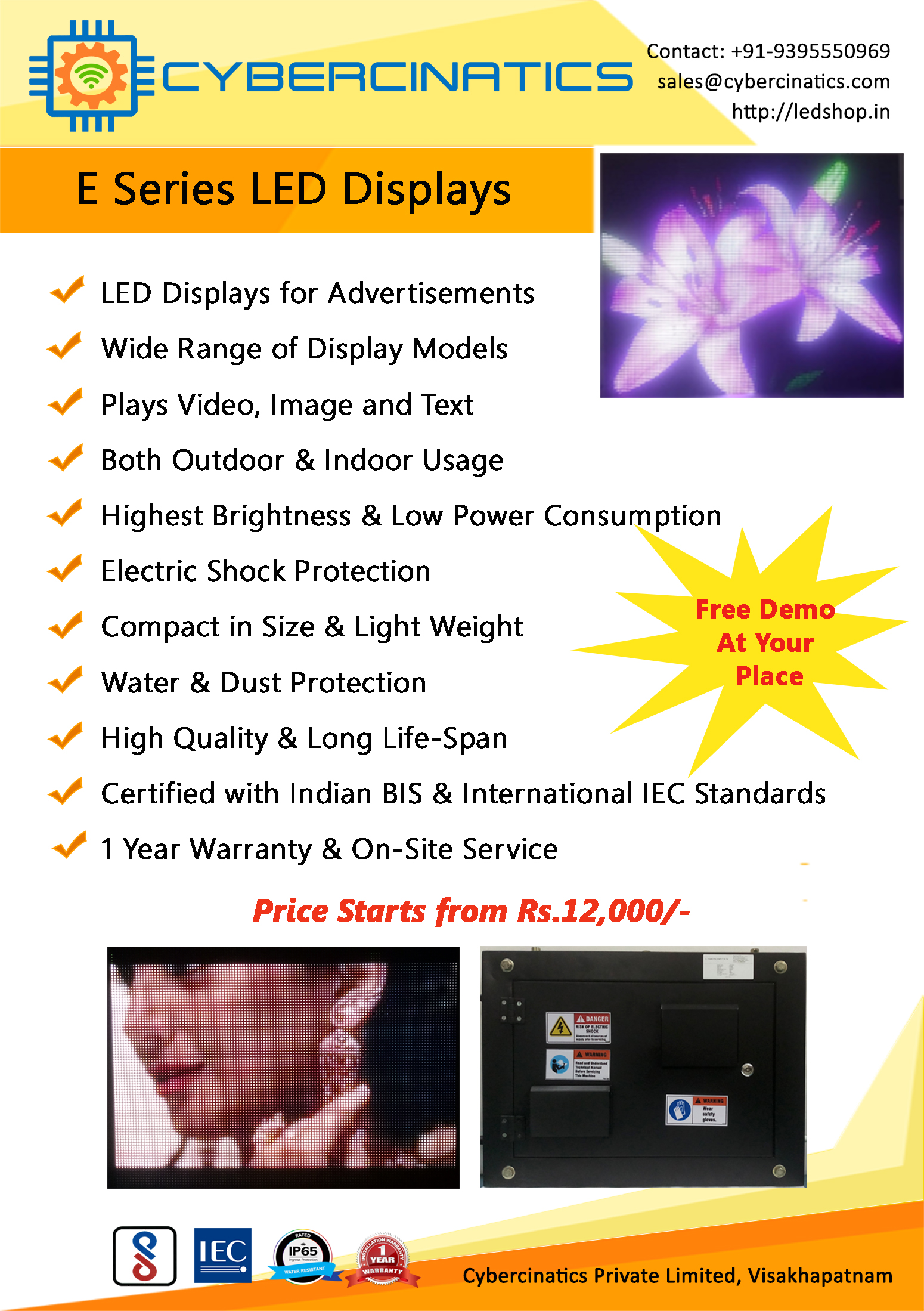 P5 RGB LED Display