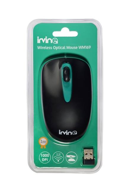 Irvine Wireless Mouse With 1 Year Warranty