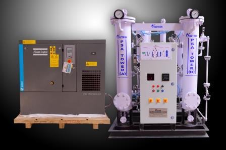 Small PSA nitrogen generator