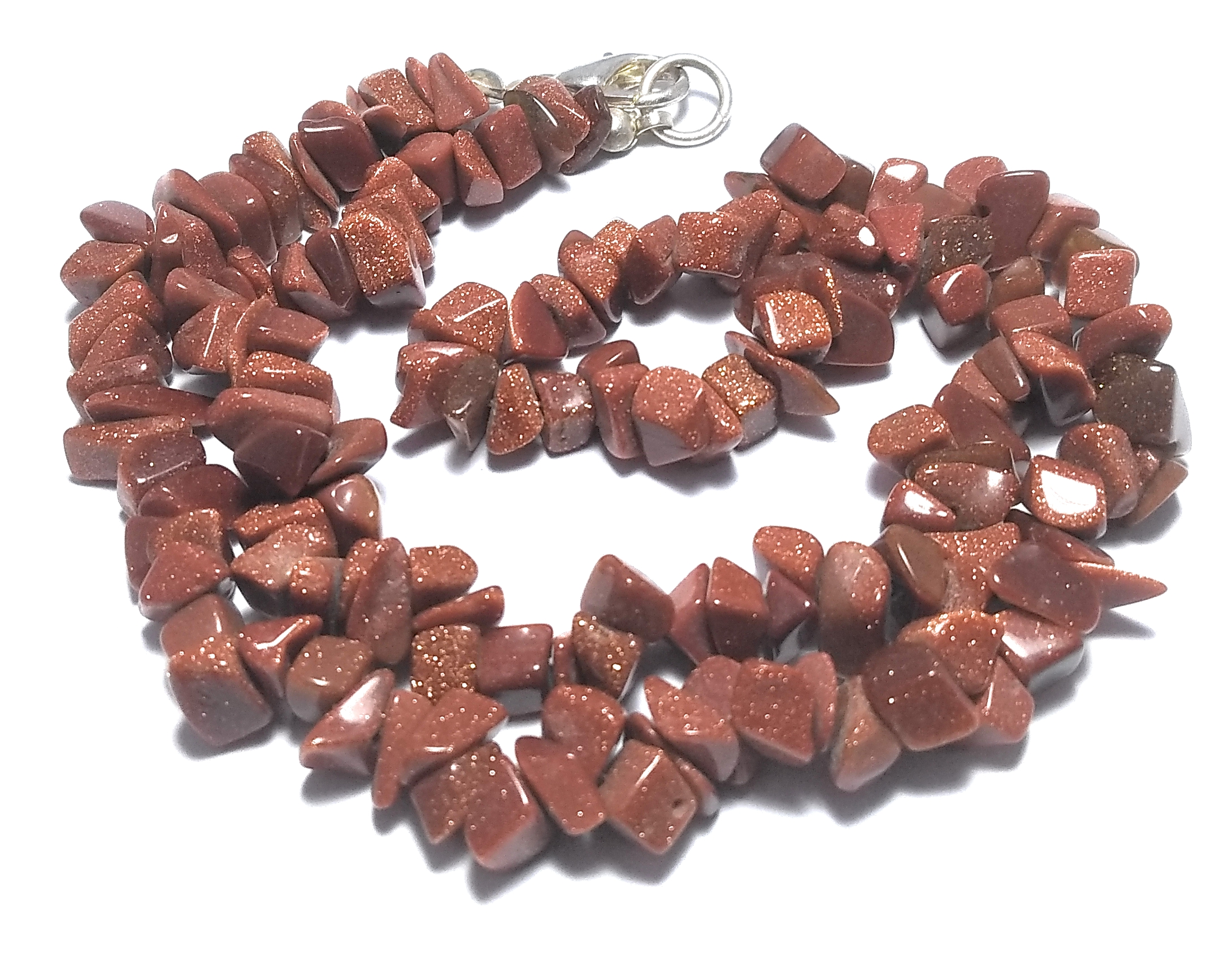 Natural Goldstone Necklace