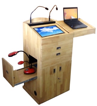 Smart Wooden Podium