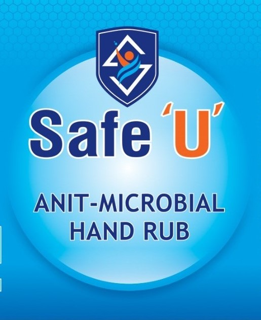 Safe U Anti Microbial Hand Rub and Disinfectant Sanitizer