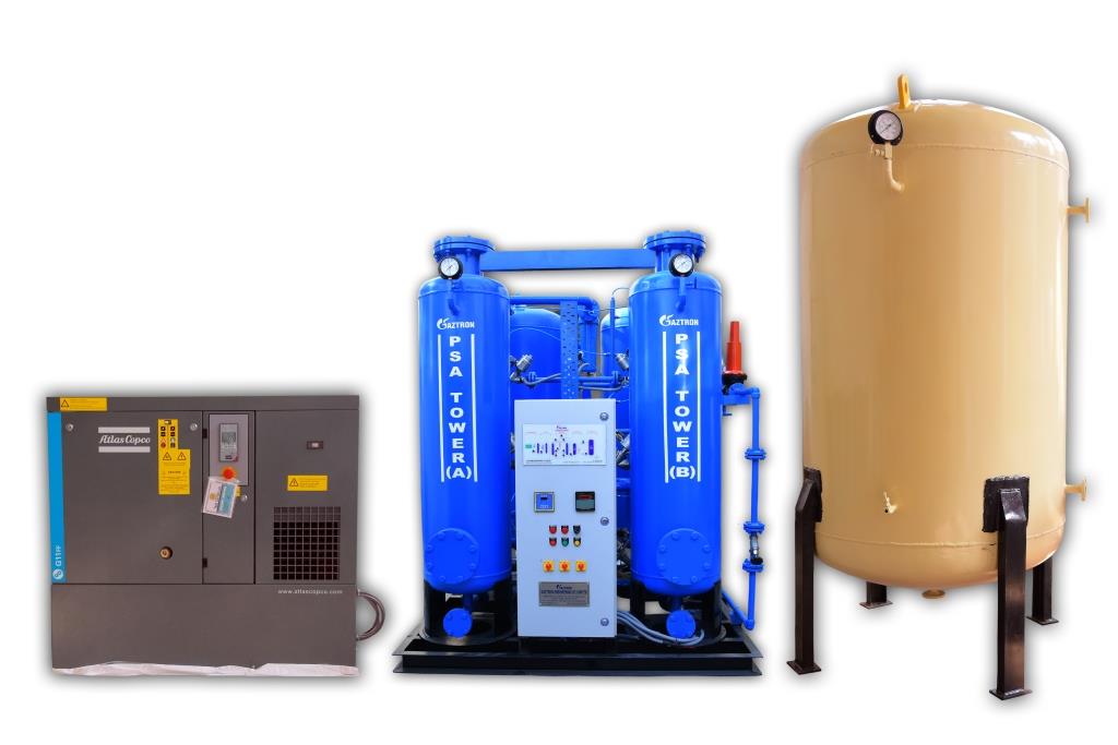 NITROGEN GAS GENERATOR FOR TYRE PYROLYSIS PLANTS