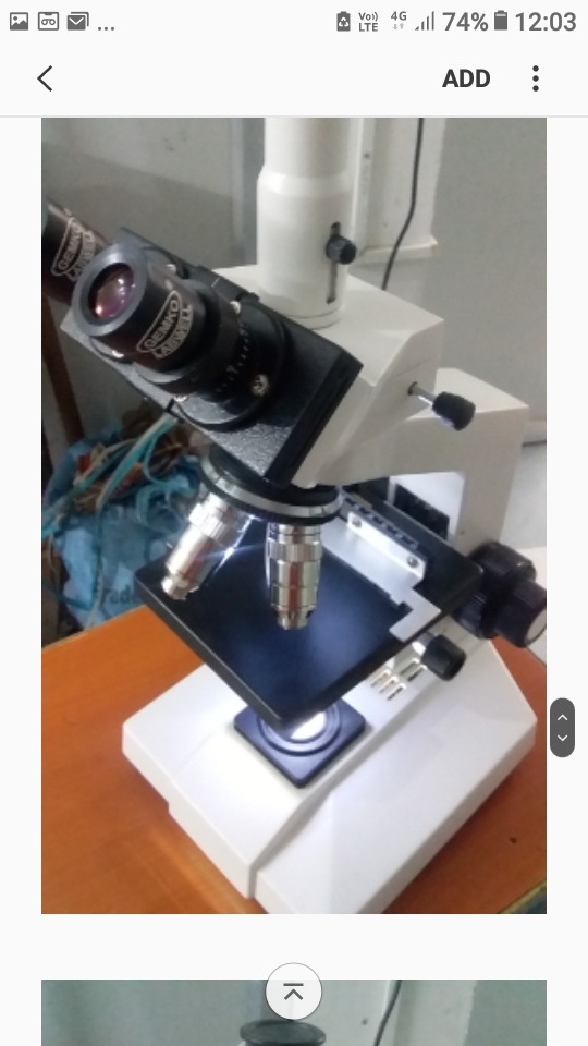 trinocular microscope