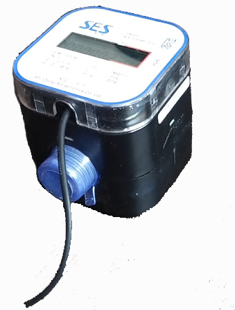 Electronic Water Meter Wired RS-485