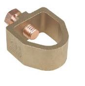 Cu Earth rod to tape/cable clamp