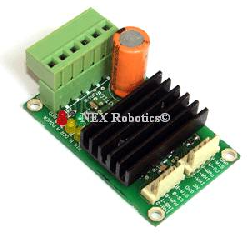 8V-28V, 5Amp Dual DC Motor Driver with Current Sense 